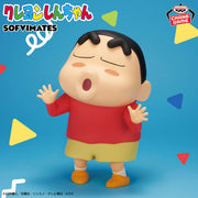 Banpresto Crane Game Crayon Shin-chan Shinnosuke Nohara Doki ga Munemune Big SOFVIMATES Figure main product photo
