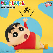 Banpresto Crane Game Crayon Shin-chan Shinnosuke Nohara Raised Hand Pose SOFVIMATES Figure main product photo