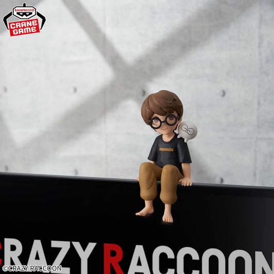 Banpresto Crane Game Crazy Raccoon Jasper Brown Shirt Version Monitor Top Figure main product photo