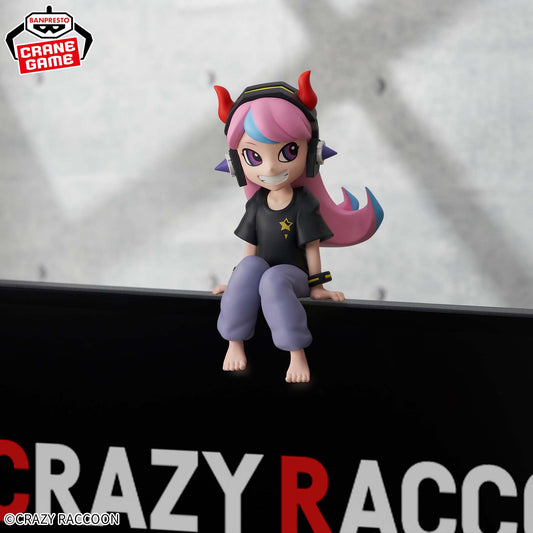 Banpresto Crane Game Crazy Raccoon Selly Gold Base Version Monitor Top Figure main product photo