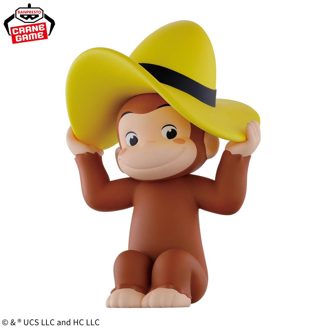 Banpresto Crane Game Curious George Big SOFVIMATES Figure alternate product photo 2