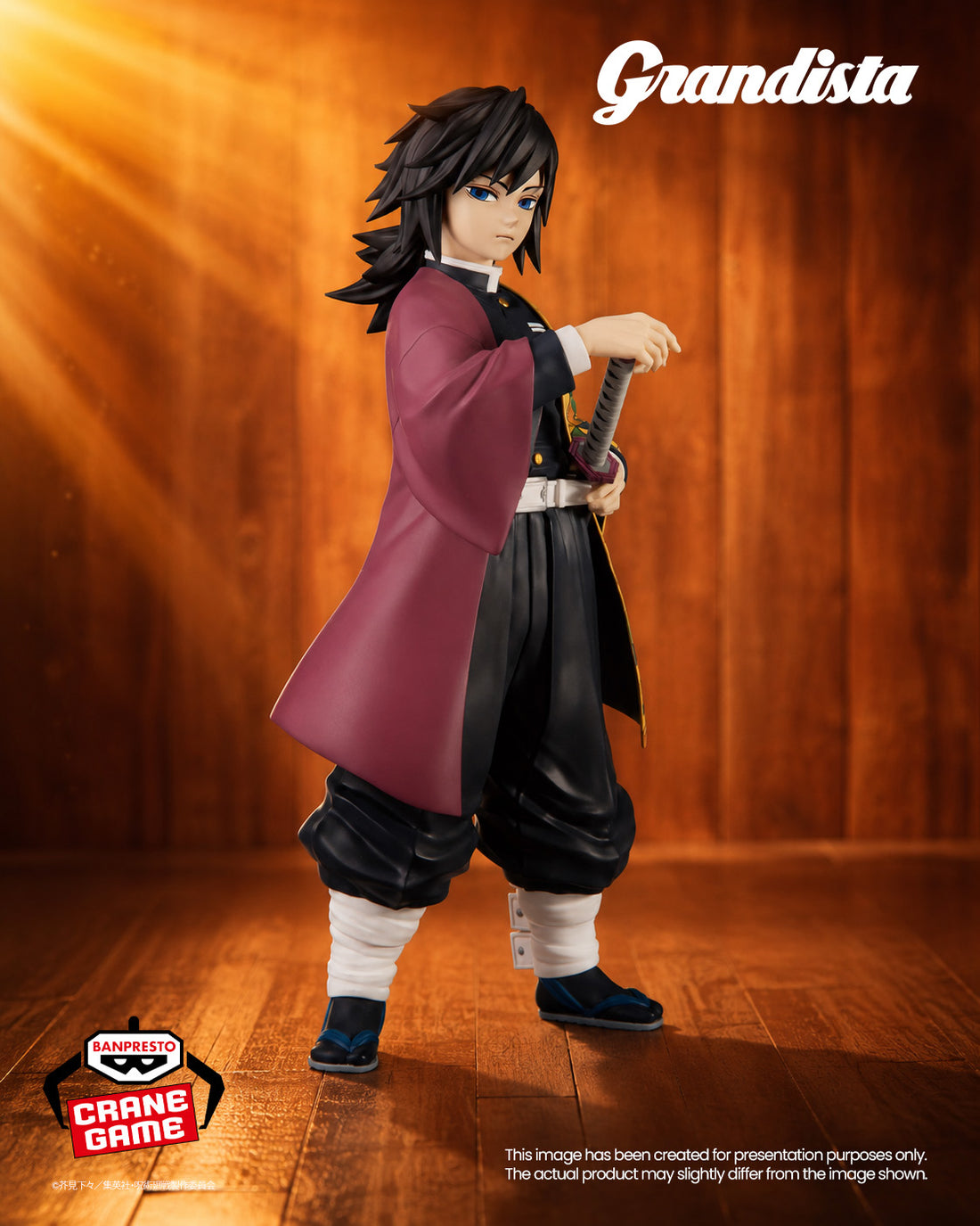 Banpresto Crane Game Demon Slayer: Kimetsu no Yaiba Giyu Tomioka Grandista Figure main product photo