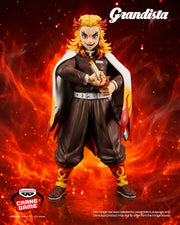 Banpresto Crane Game Demon Slayer: Kimetsu no Yaiba Kyojuro Rengoku Grandista Figure main product photo