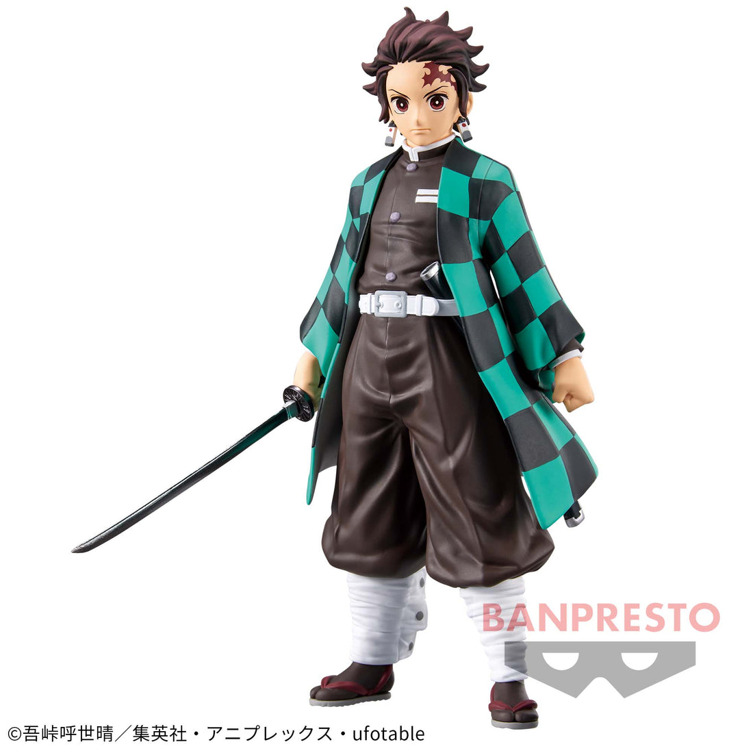Banpresto Crane Game Demon Slayer: Kimetsu no Yaiba Tanjiro Kamado Vol. 28 Kizuna no Sou Figure main product photo