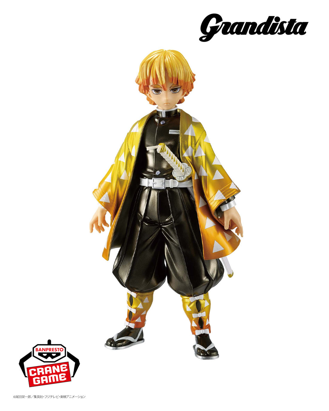 Banpresto Crane Game Demon Slayer: Kimetsu no Yaiba Zenitsu Agatsuma Grandista Figure alternate product photo 2