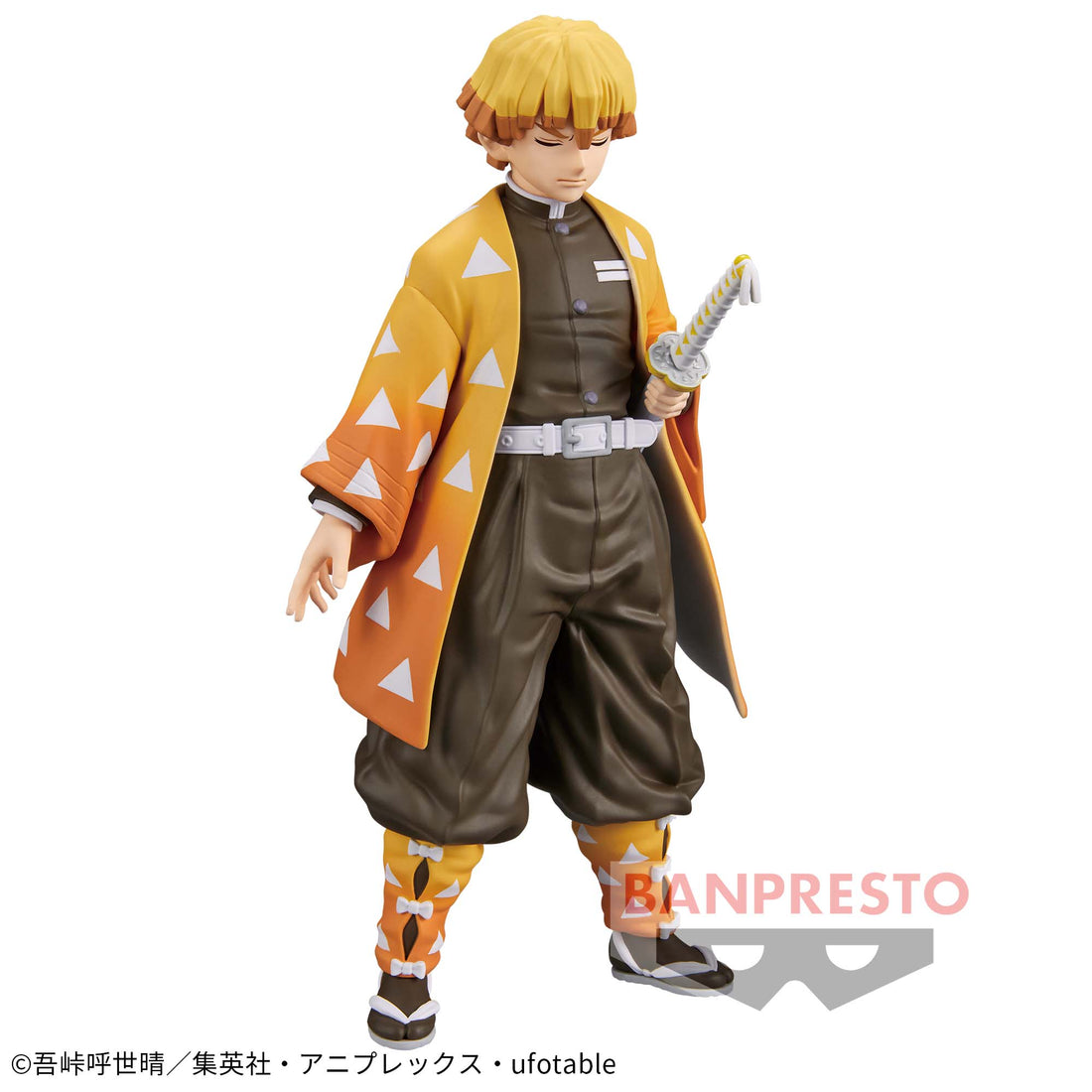 Banpresto Crane Game Demon Slayer: Kimetsu no Yaiba Zenitsu Agatsuma Vol. 31 Kizuna no Sou Figure main product photo