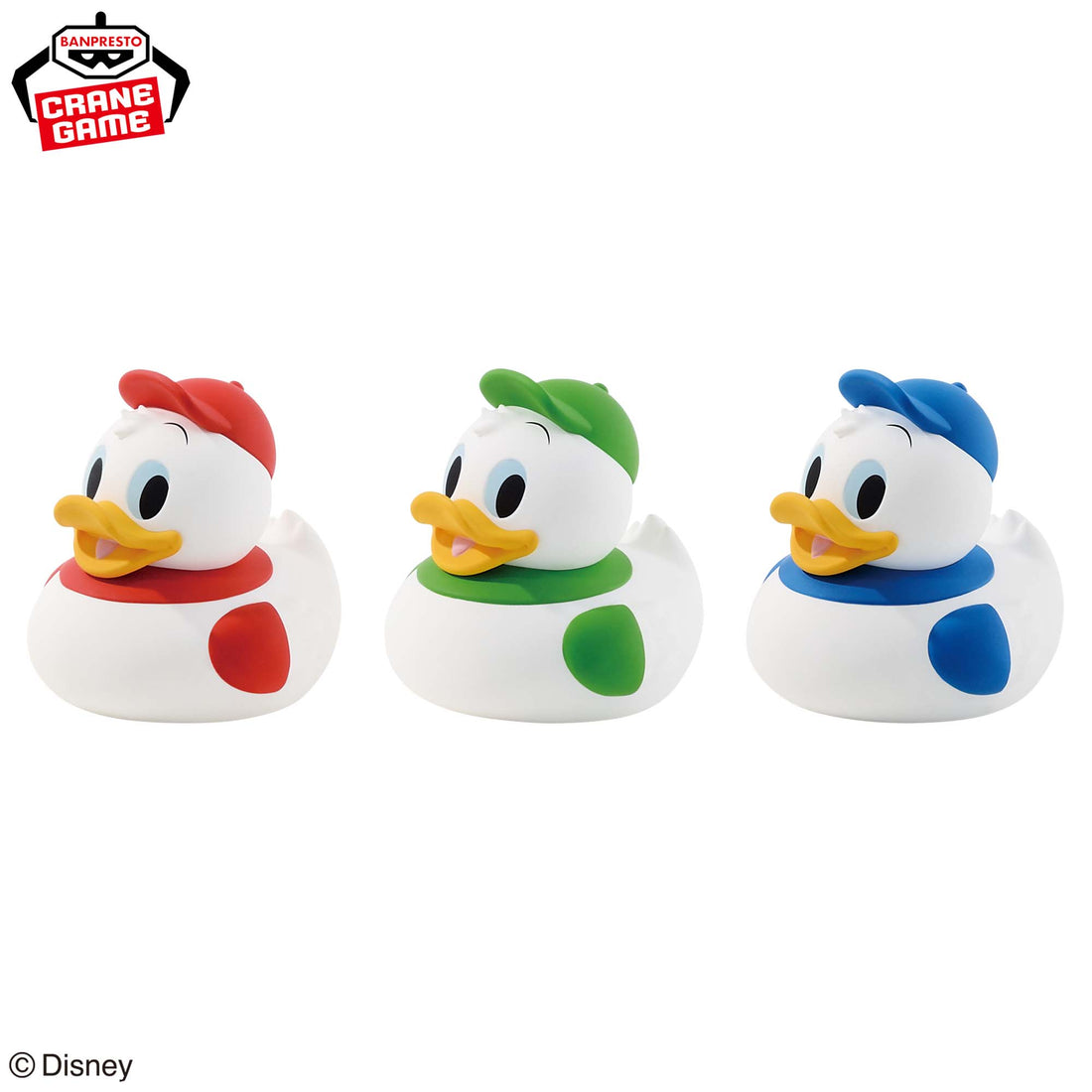 Banpresto Crane Game Disney Huey Dewey and Louie Bath Time SOFVIMATES Figure alternate product photo 2