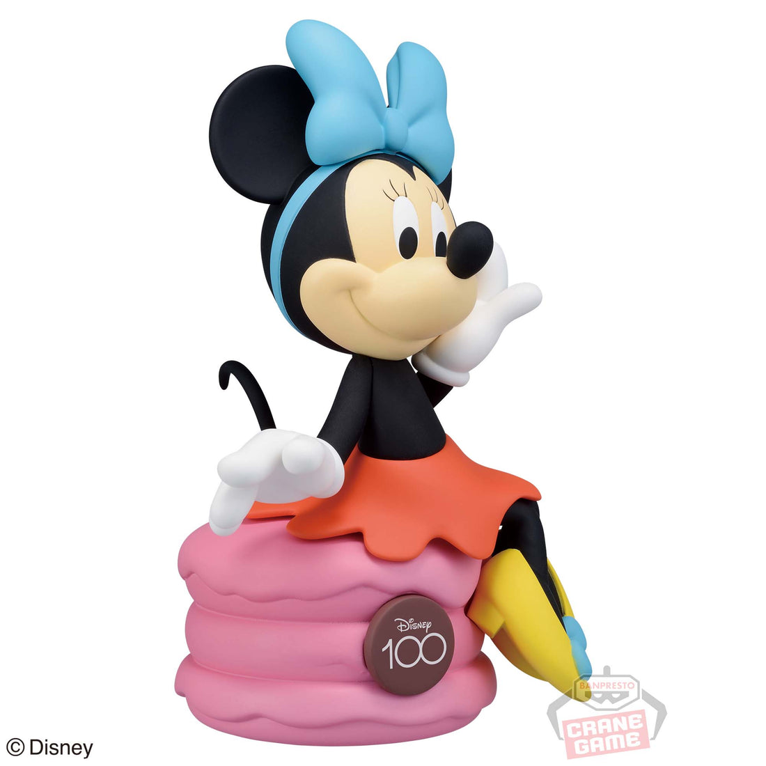 Banpresto Crane Game Disney Minnie Mouse Disney 100th Anniversary Soft Vinyl Figure alternate product photo 2