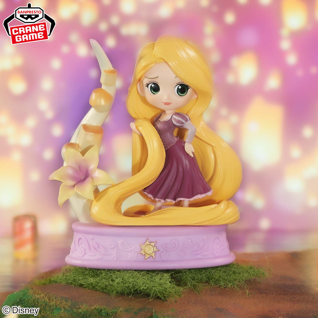 Banpresto Crane Game Disney Tangled Rapunzel Q posket stories Figure alternate product photo 3