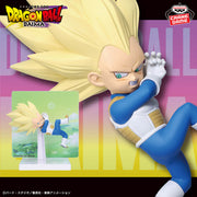 Banpresto Crane Game Dragon Ball Daima Super Saiyan 3 Vegeta Mini with Panel Figure main product photo