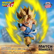 Banpresto Crane Game Dragon Ball GT Super Saiyan Son Goku VS Super Android 17 Match Makers Figure main product photo