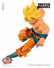 Banpresto Crane Game Dragon Ball Super Saiyan Son Goku Match Makers Figure alternate product photo 2