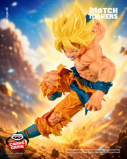 Banpresto Crane Game Dragon Ball Super Saiyan Son Goku Match Makers Figure main product photo