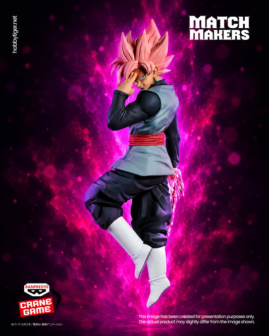 Banpresto Crane Game Dragon Ball Super Goku Black Super Saiyan Rose VS Super Saiyan Blue Son Goku Match Makers Figure main product photo