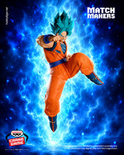 Banpresto Crane Game Dragon Ball Super Super Saiyan Blue Son Goku VS Goku Black Super Saiyan Rose Match Makers Figure main product photo