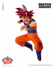 Banpresto Crane Game Dragon Ball Super Super Saiyan God Son Goku VS Beerus Match Makers Figure alternate product photo 3