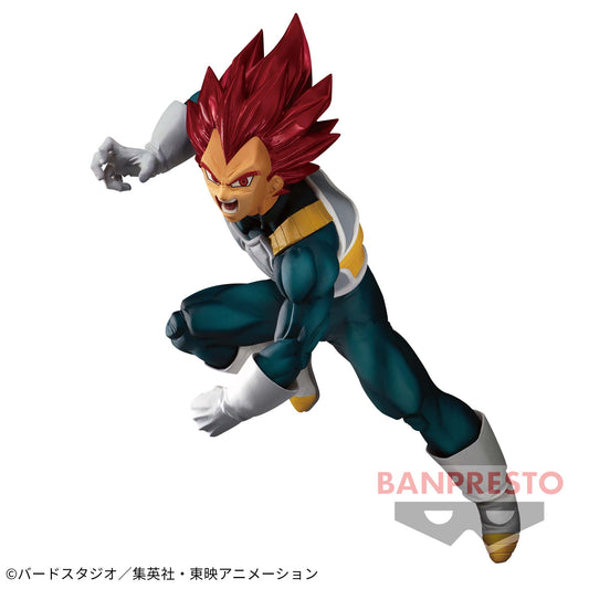 Banpresto Crane Game Dragon Ball Super Super Saiyan God Vegeta Special VII BLOOD OF SAIYANS Figure main product photo