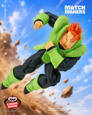 Banpresto Crane Game Dragon Ball Z Android 16 VS Cell Match Makers Figure main product photo