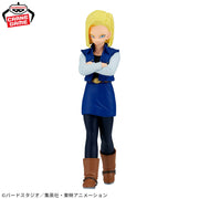 Banpresto Crane Game Dragon Ball Z Android 18 SOLID EDGE WORKS THE DEPARTURE Figure alternate product photo 2