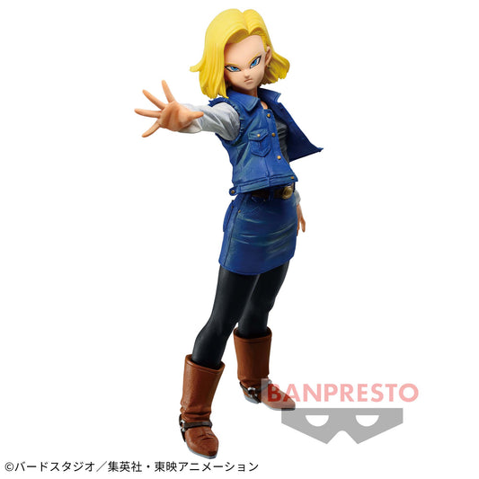 Banpresto Crane Game Dragon Ball Z Android 18 VS Super Saiyan Trunks Match Makers Figure main product photo