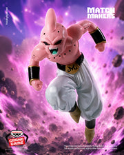 Banpresto Crane Game Dragon Ball Z Majin Buu Pure VS Super Saiyan 3 Son Goku Match Makers Figure main product photo