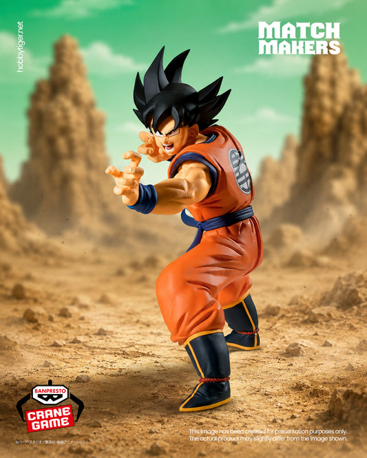 Banpresto Crane Game Dragon Ball Z Son Goku VS Frieza Match Makers Figure main product photo