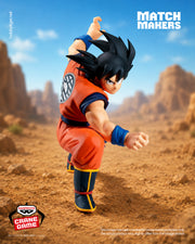 Banpresto Crane Game Dragon Ball Z Son Goku VS Vegeta Match Makers Figure main product photo