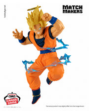 Banpresto Crane Game Dragon Ball Z Super Saiyan 2 Son Goku VS Majin Vegeta Match Makers Figure alternate product photo 2