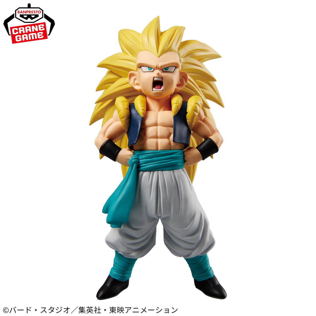 Banpresto Crane Game Dragon Ball Z Super Saiyan 3 Gotenks SOLID EDGE WORKS THE DEPARTURE Figure alternate product photo 3