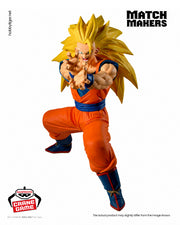 Banpresto Crane Game Dragon Ball Z Super Saiyan 3 Son Goku VS Majin Buu Pure Match Makers Figure alternate product photo 3