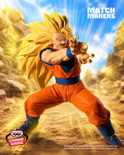 Banpresto Crane Game Dragon Ball Z Super Saiyan 3 Son Goku VS Majin Buu Pure Match Makers Figure main product photo