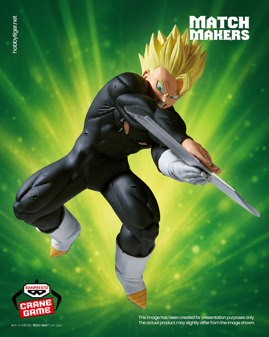 Banpresto Crane Game Dragon Ball Z Super Saiyan Son Gohan VS Dabura Match Makers Figure main product photo
