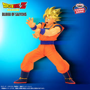 Banpresto Crane Game Dragon Ball Z Super Saiyan Son Goku BLOOD OF SAIYANS Figure main product photo