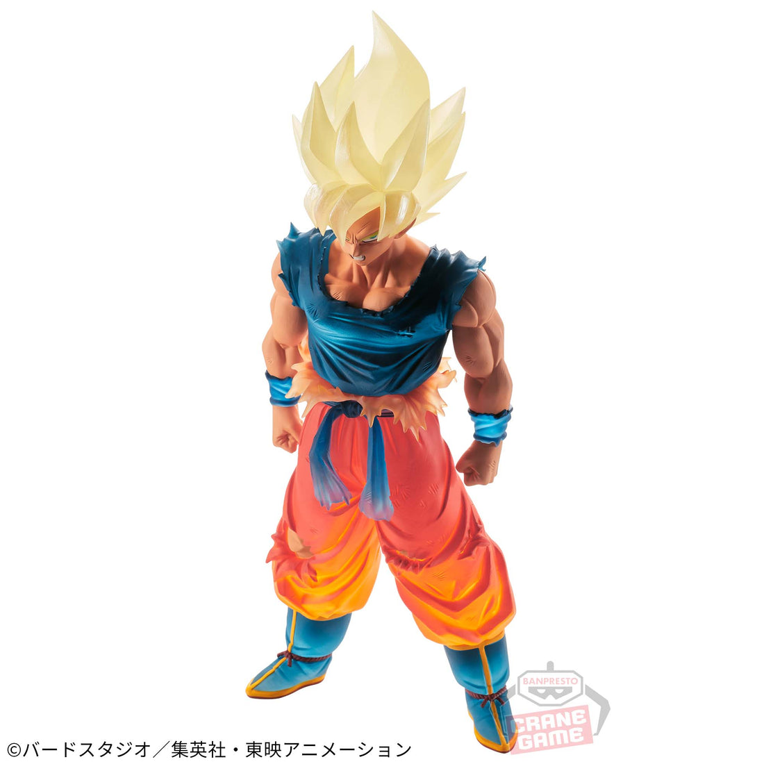 Banpresto Crane Game Dragon Ball Z Super Saiyan Son Goku CLEARISE Figure alternate product photo 4