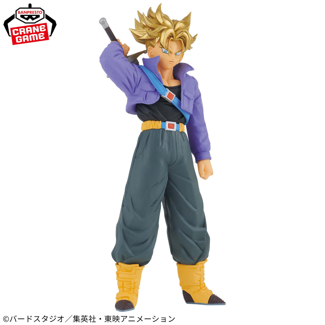 Banpresto Crane Game Dragon Ball Z Super Saiyan Trunks BLOOD OF SAIYANS Figure alternate product photo 2
