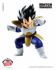 Banpresto Crane Game Dragon Ball Z Vegeta VS Son Goku Match Makers Figure alternate product photo 3
