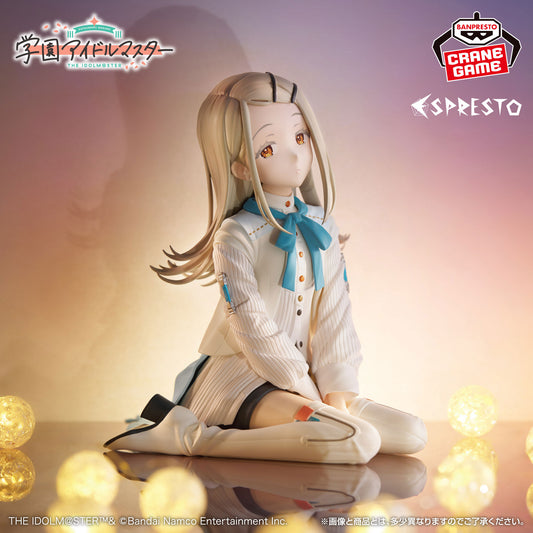 Banpresto Crane Game Gakuen Idolmaster Hiro Shinozawa Textural Layer ESPRESTO Figure main product photo