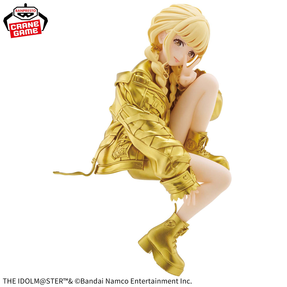 Banpresto Crane Game Gakuen Idolmaster Kotone Fujita Gold Shine Version ESPRESTO Charming Pose Figure alternate product photo 2