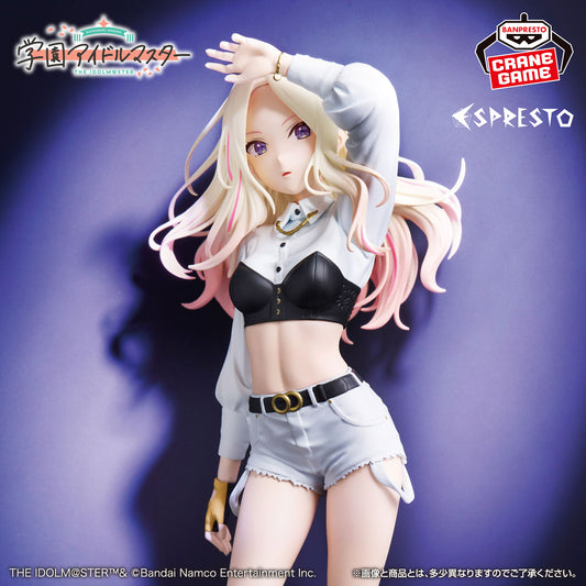 Banpresto Crane Game Gakuen Idolmaster Sena Juo High Contrast ESPRESTO Figure main product photo
