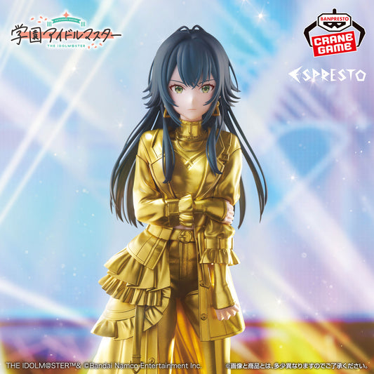 Banpresto Crane Game Gakuen Idolmaster Temari Tsukimura Golden Shine Ver. ESPRESTO Figure main product photo