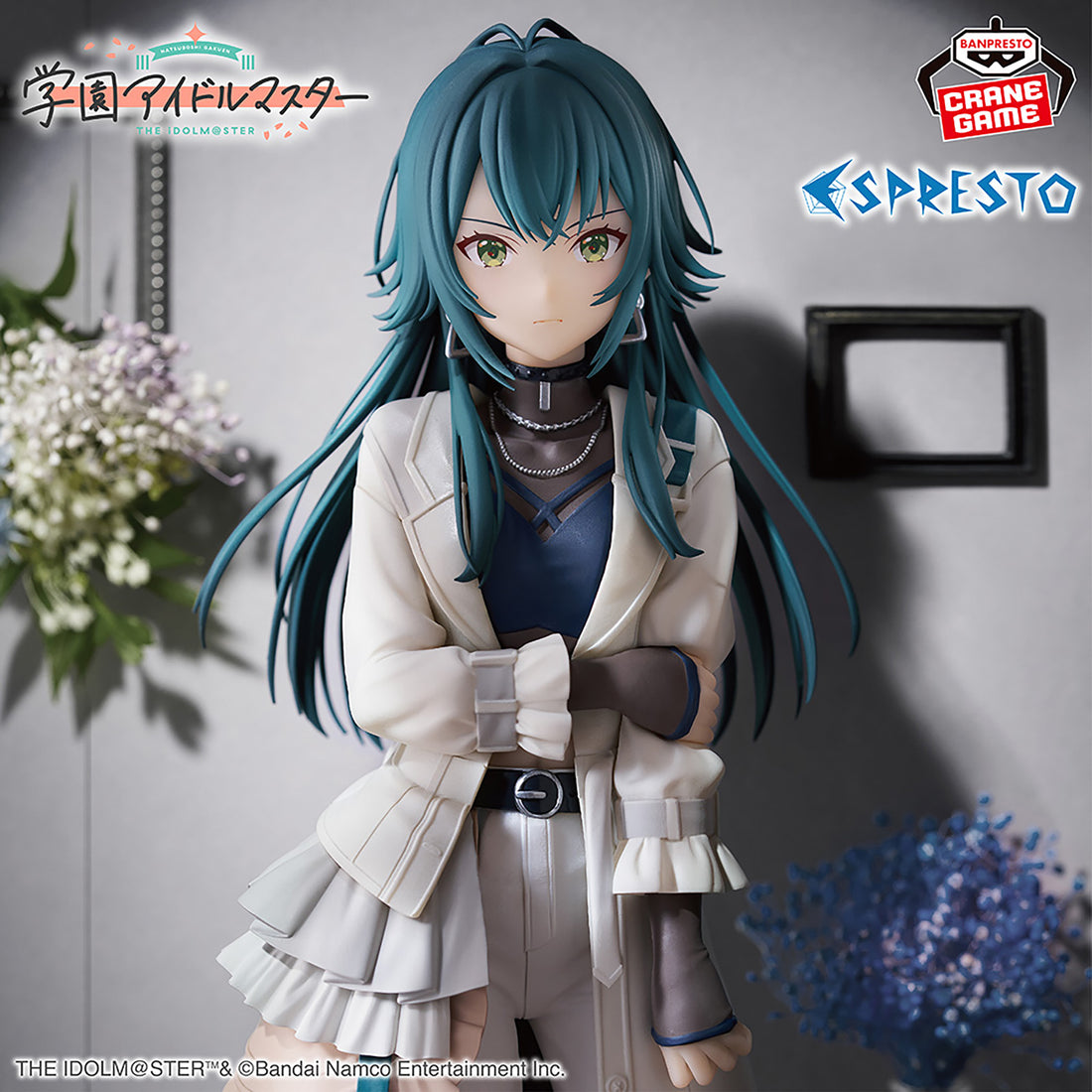 Banpresto Crane Game Gakuen Idolmaster Temari Tsukimura Stylish Pose ESPRESTO Figure main product photo