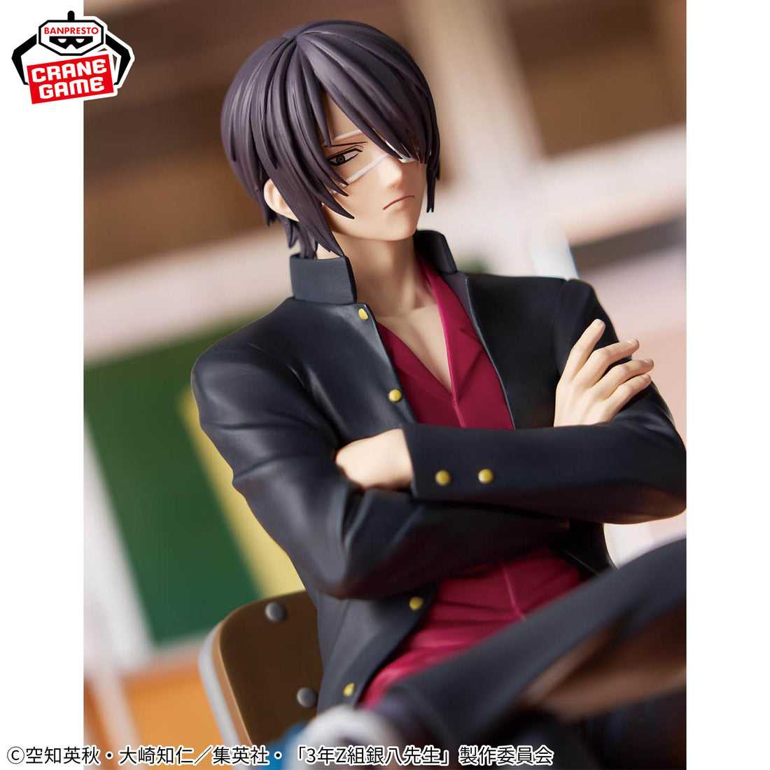Banpresto Crane Game Gintama Class 3-Z Ginpachi-sensei Shinsuke Takasugi Desk Figure alternate product photo 9