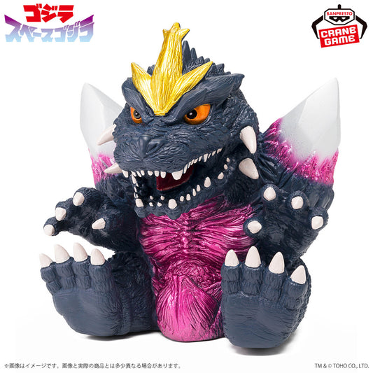 Banpresto Crane Game Godzilla SpaceGodzilla White Crystal Version Chinzaiju Figure main product photo