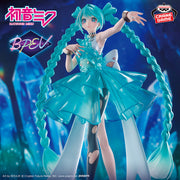 Banpresto Crane Game Hatsune Miku Emerald Gem BANPRESTO EVOLVE Clearluxe Figure main product photo