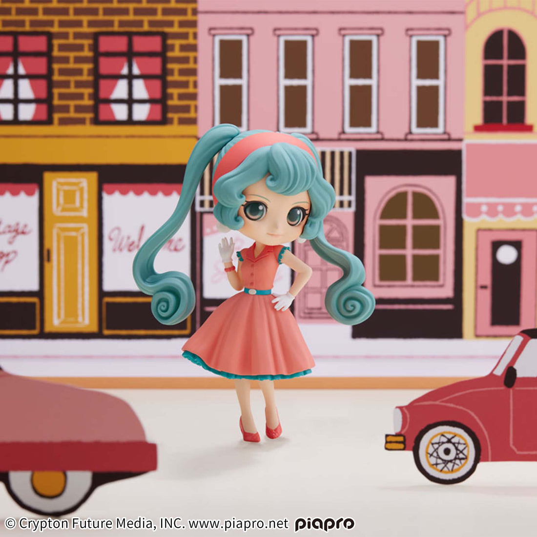 Banpresto Crane Game Hatsune Miku World Journey Vol. 1 Q posket Figure alternate product photo 2