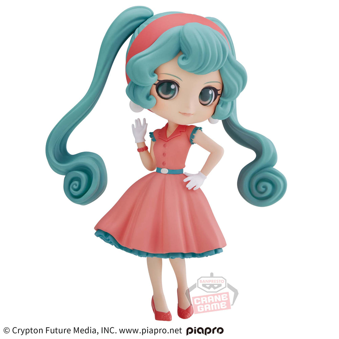 Banpresto Crane Game Hatsune Miku World Journey Vol. 1 Q posket Figure main product photo