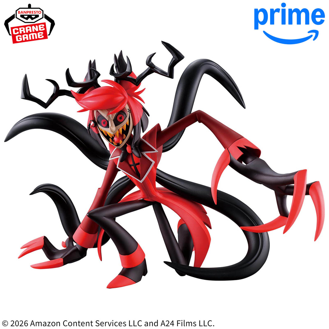 Banpresto Crane Game Hazbin Hotel Alastor Radio Demon Figure alternate product photo 3