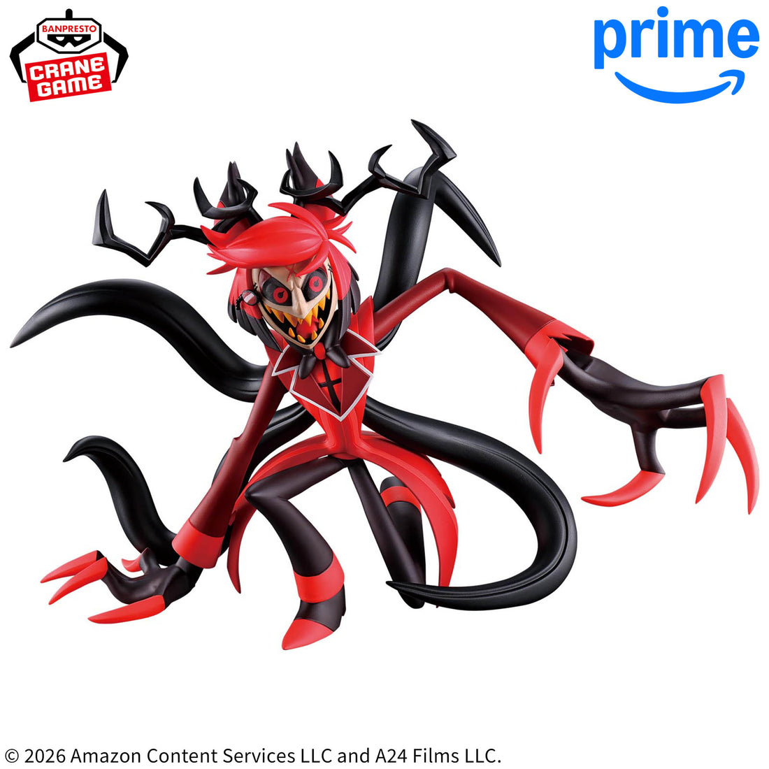 Banpresto Crane Game Hazbin Hotel Alastor Radio Demon Figure alternate product photo 4