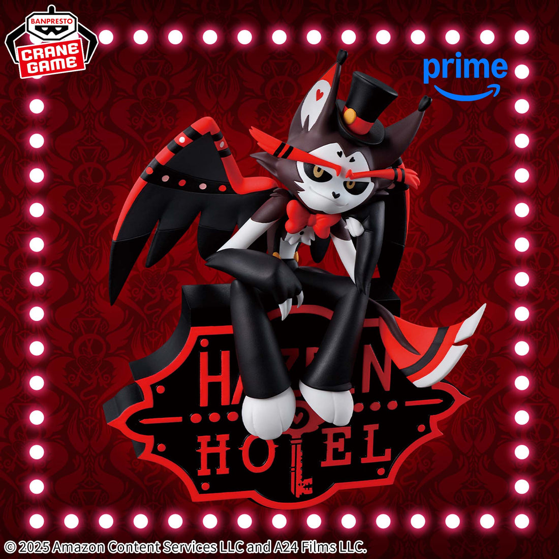 Banpresto Crane Game Hazbin Hotel Husk Normal Color Monitor Top Figure main product photo