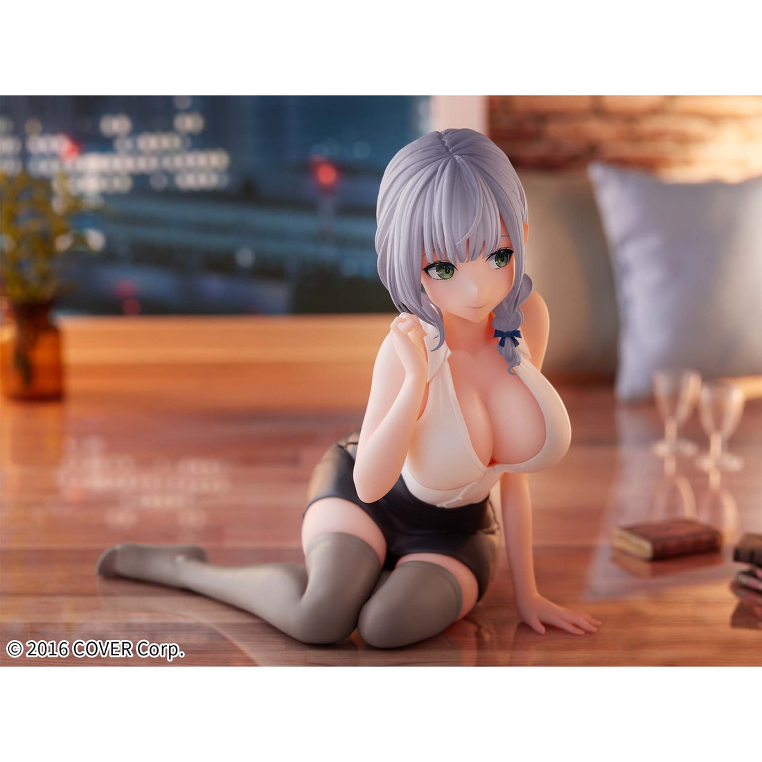 Banpresto Crane Game hololive Shirogane Noel Office Style Relax time Figure alternate product photo 2